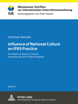 cover image of Influence of National Culture on IFRS Practice